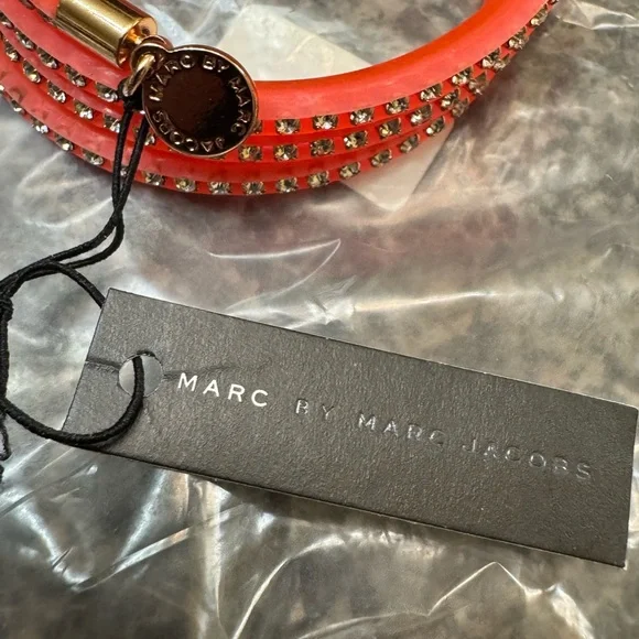 Marc By Marc Jacobs Orange Bracelet with Gold Accents - Picture 2 of 4